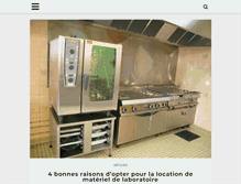 Tablet Screenshot of madamegertrude.com